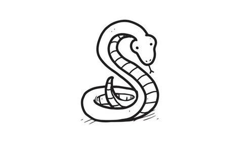 蛇圖畫 時麥